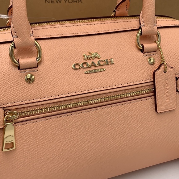 COACH ROWAN SATCHEL COLOR:
Gold/Faded Blush - Picture 13 of 16